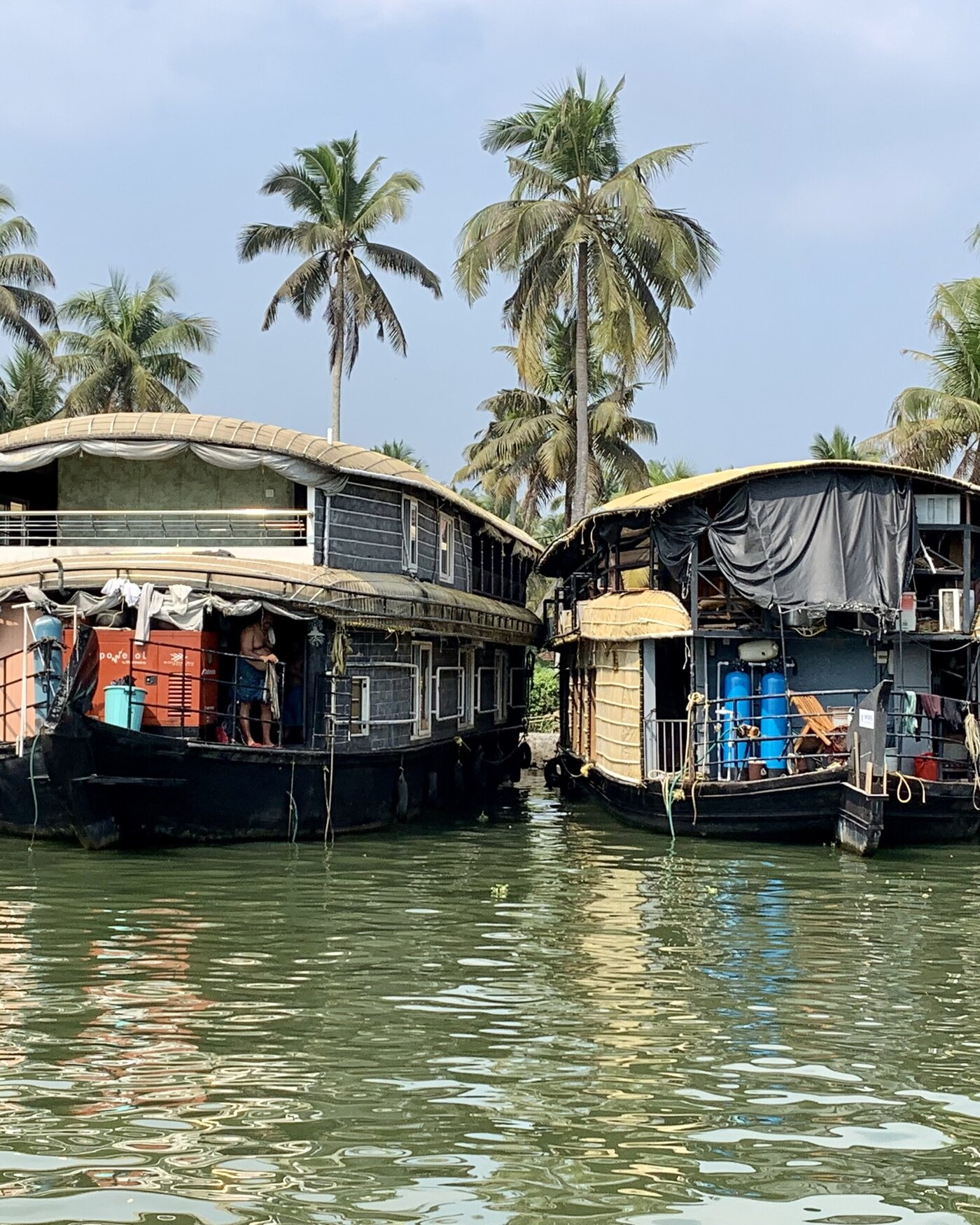 Backwaters in Alleppey  