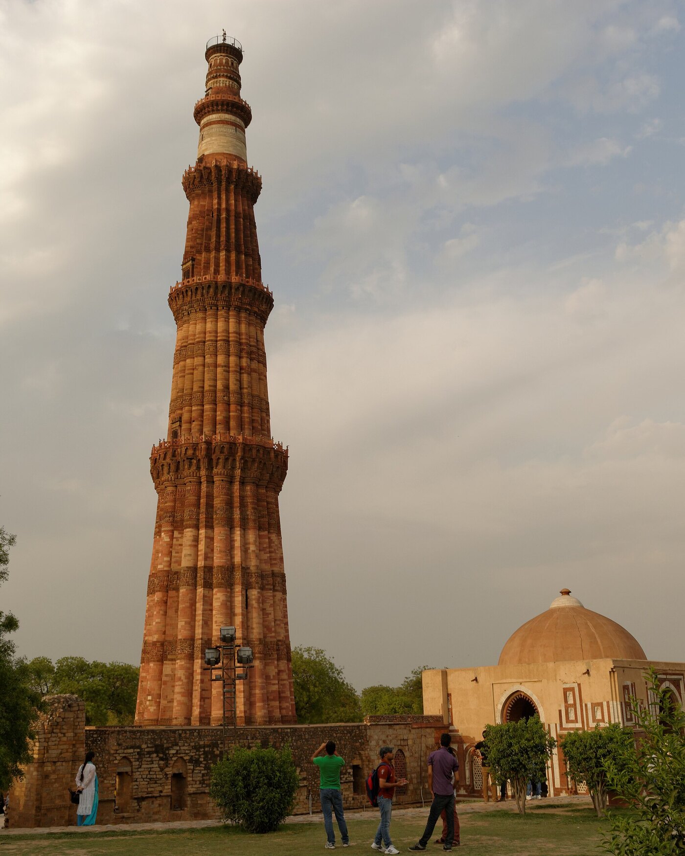 Qutub Minar in New Delhi   
