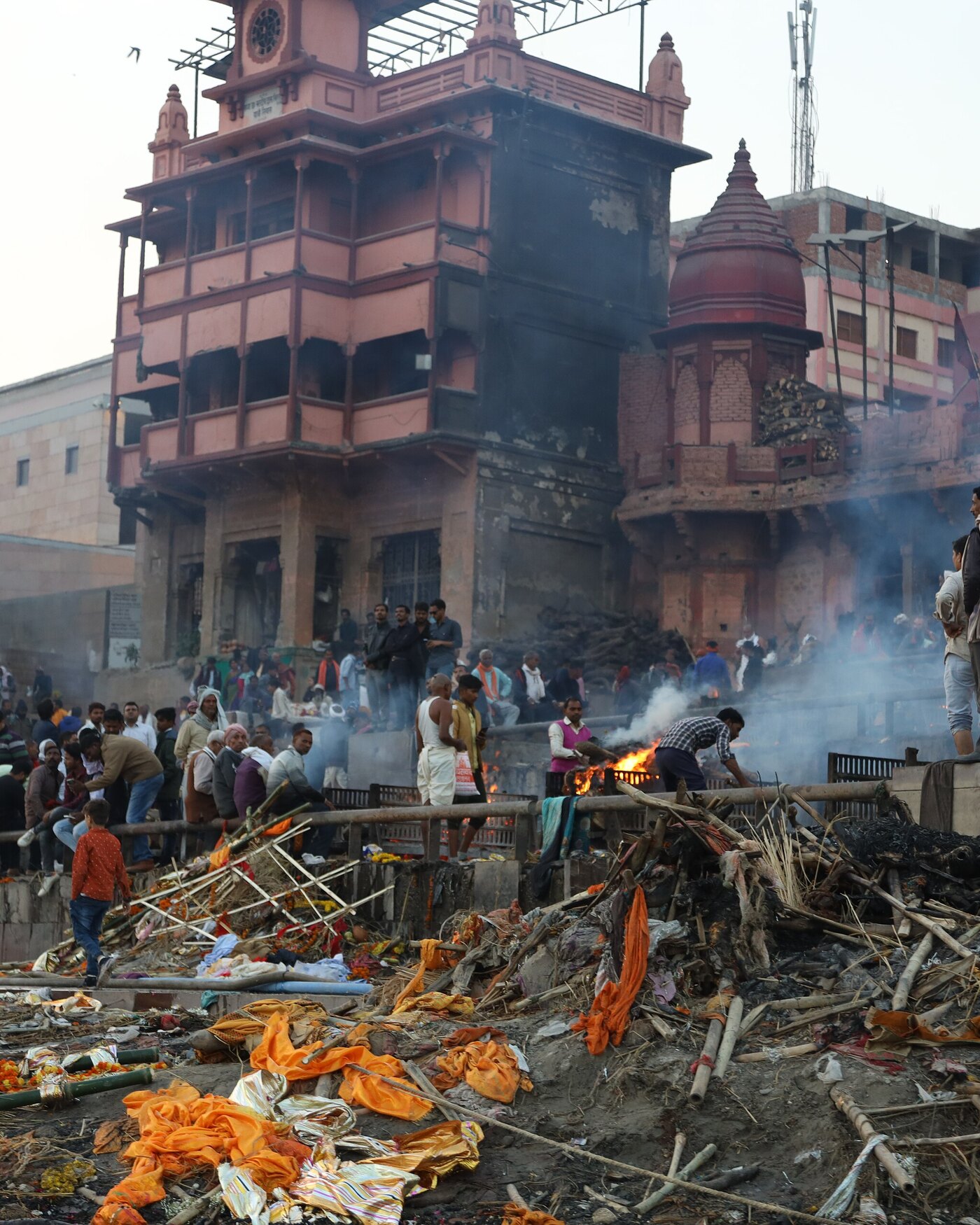 Main Ghat in Varanasi   