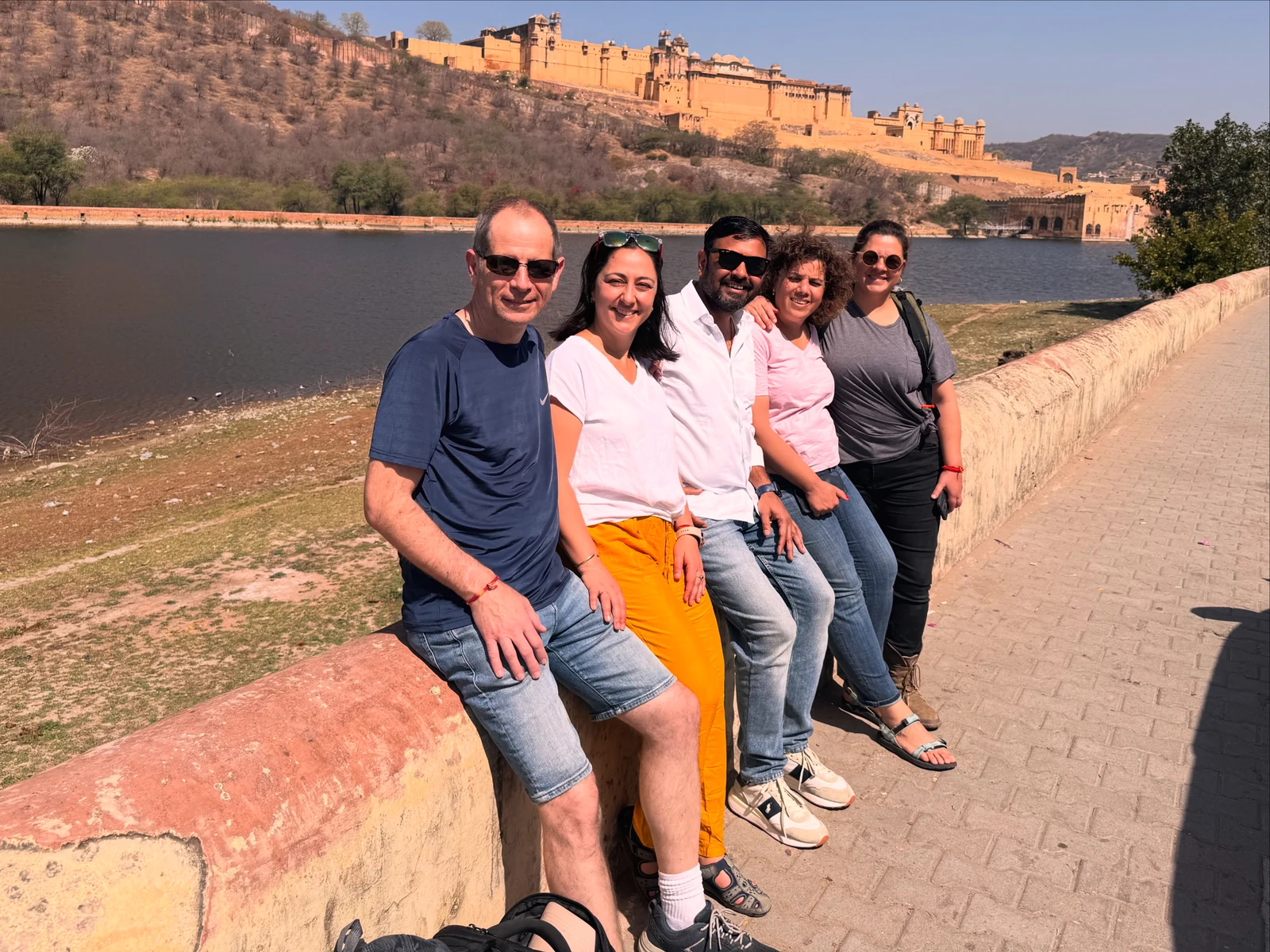 Warm Welcome at Amer Fort, Jaipur