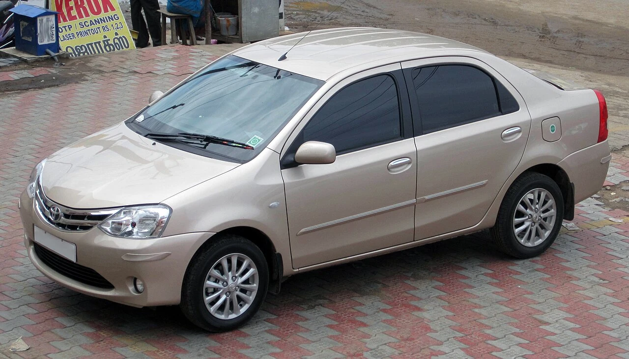 Couples Golden Triangle Touring in Toyota Etios