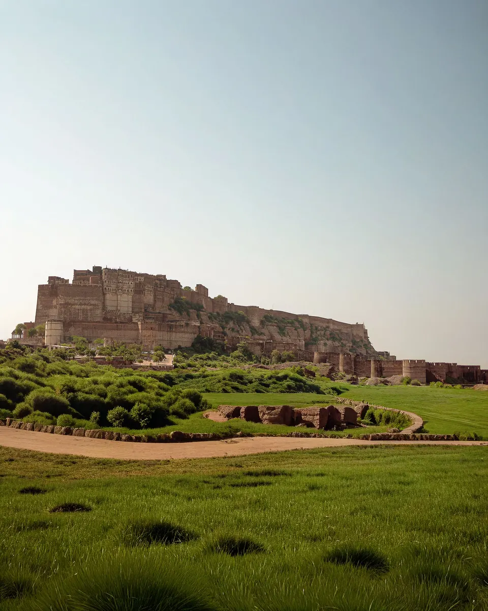 Mehrangarh Fort on a private Rajasthan road journey