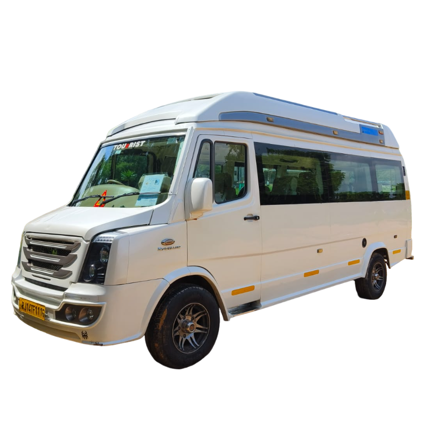 9 seat tempo traveller for rent