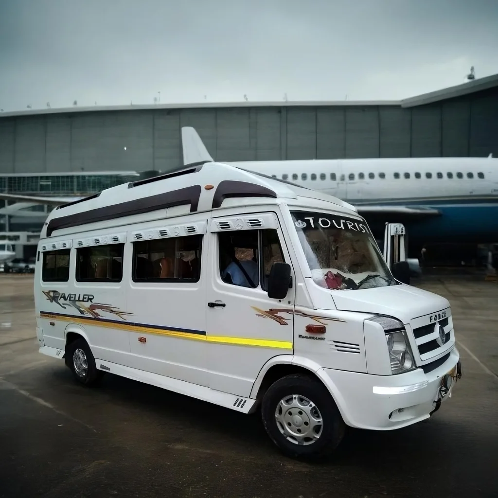 Rent a tempo traveller for Airport Transfers