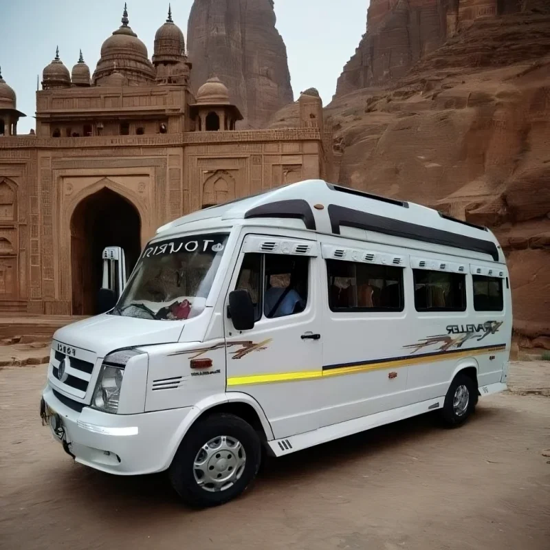 Rent a tempo traveller for sightseeing