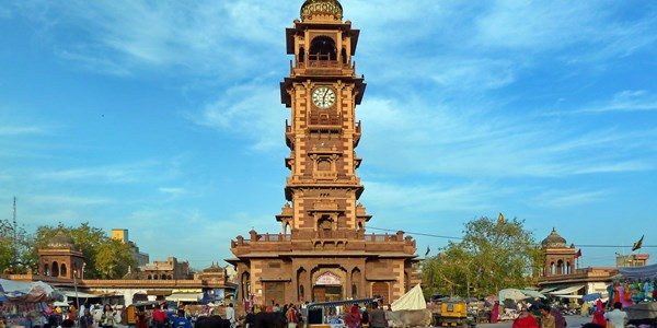 beautiful-clock-tower-best-travel-agency-for-jodhpur-India-trip-with-car-and-driver