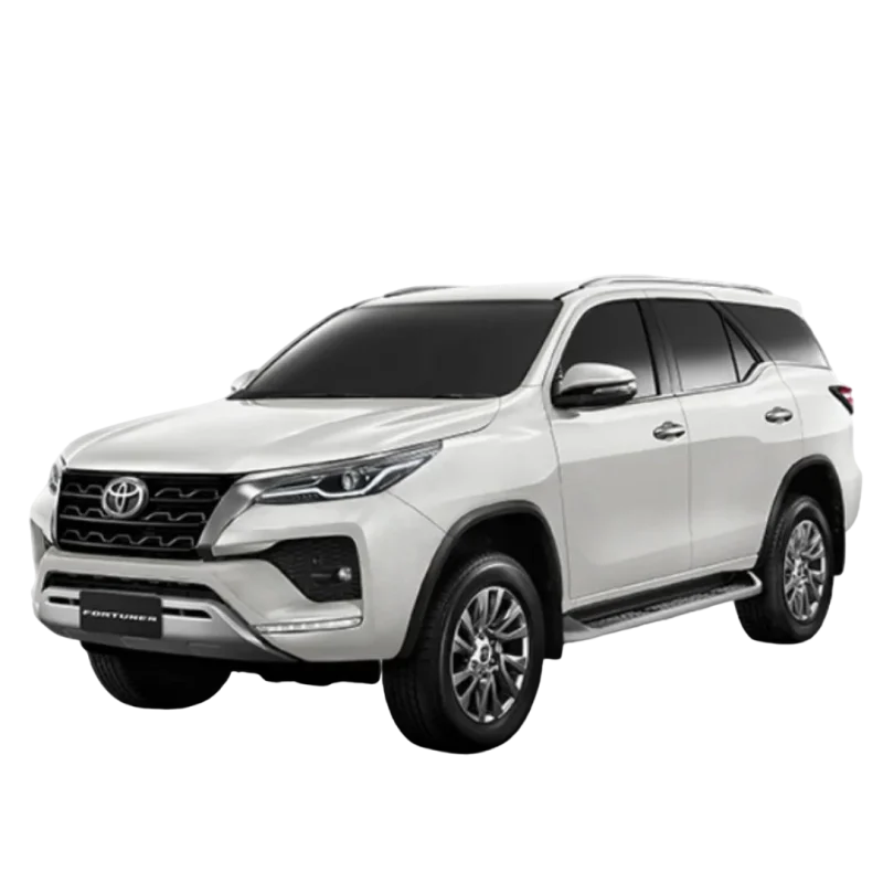 hire toyota fortuner car with driver rental india trip trn